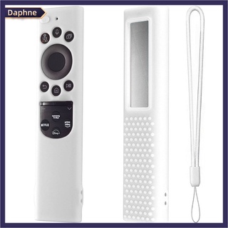 Daphne Smart Tv Remote Control Case Silicone Anti-slip Cover Compatible For 2022 Samsung Tm2280ecobn59 Solar Remote
