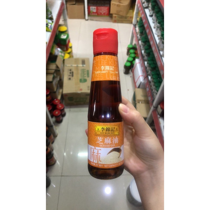 LEE KUM KEE SESAME OIL 207g Shopee Philippines
