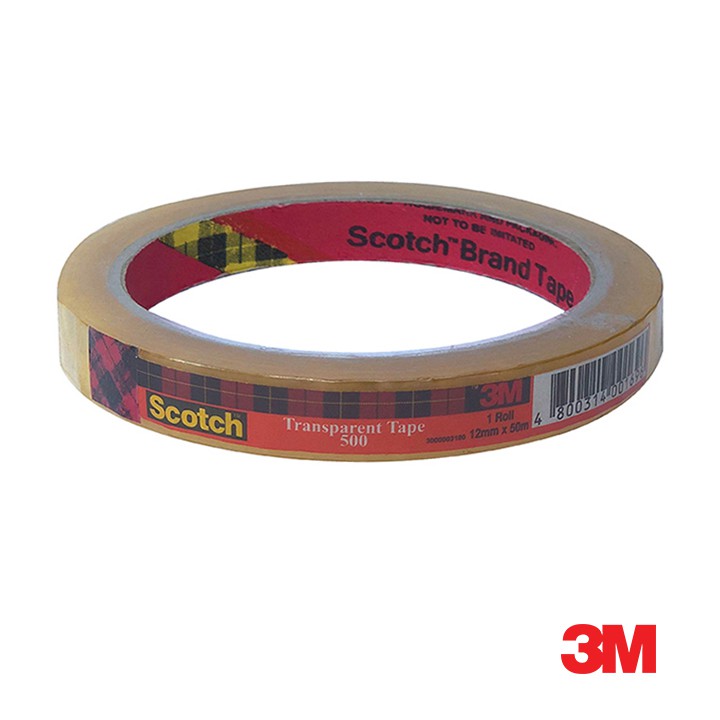 3M Scotch® Tape 500, Shrink Wrap, 12MM X 50M Shopee Philippines