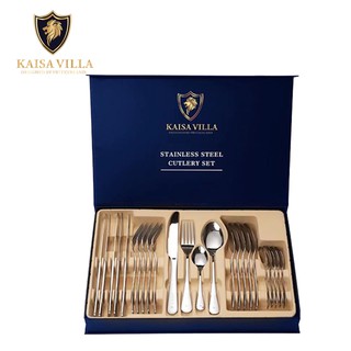 Kaisa Villa spoon and fork set cutlery set dinnerware set  spoon and fork set stainless cutlery set