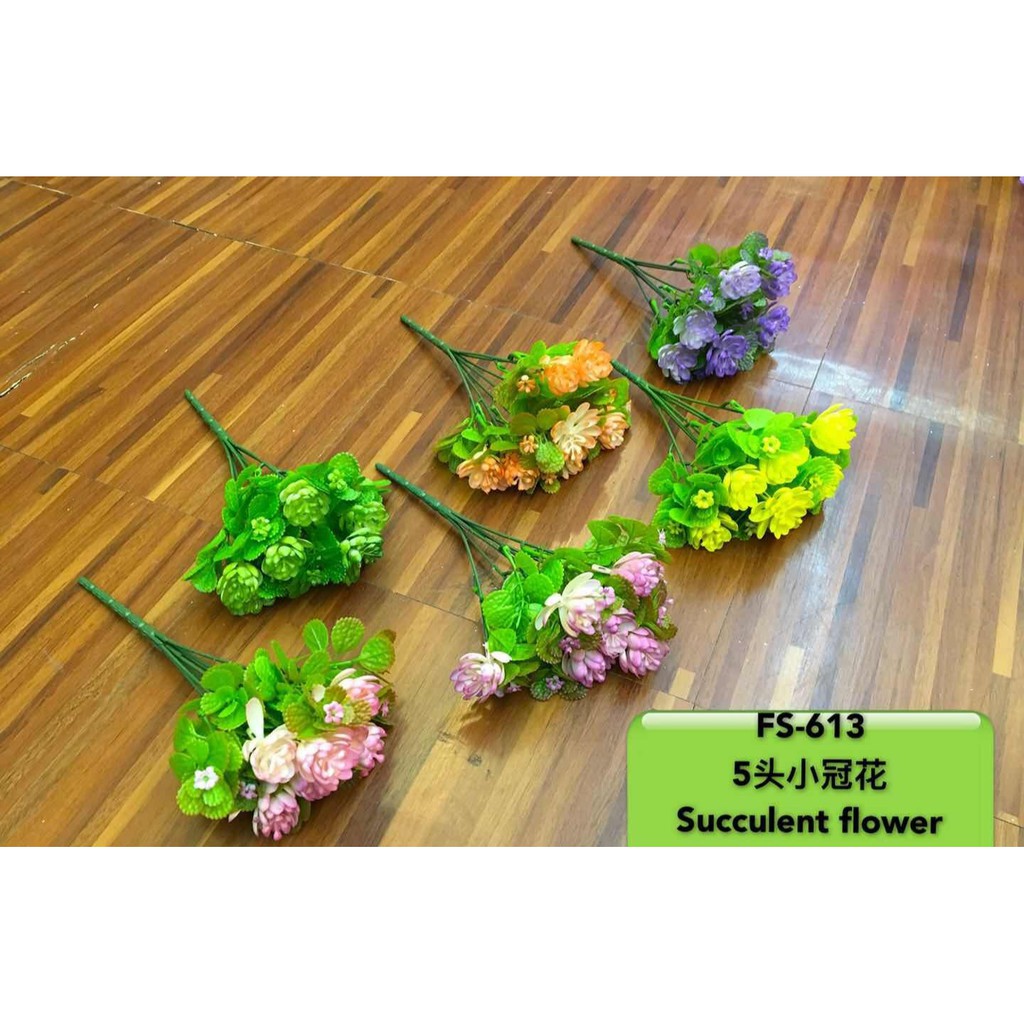 Artificial Succulent Aloe Plants Flower (10cm*23cm) FS613 Shopee