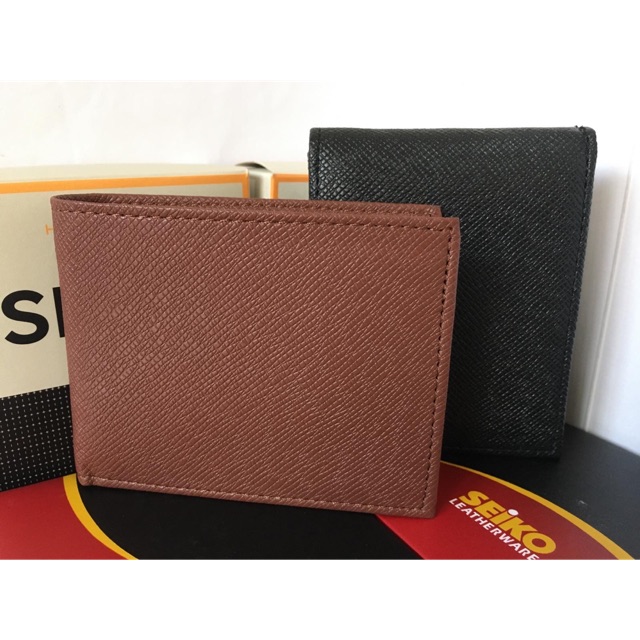 seiko leather wallet price