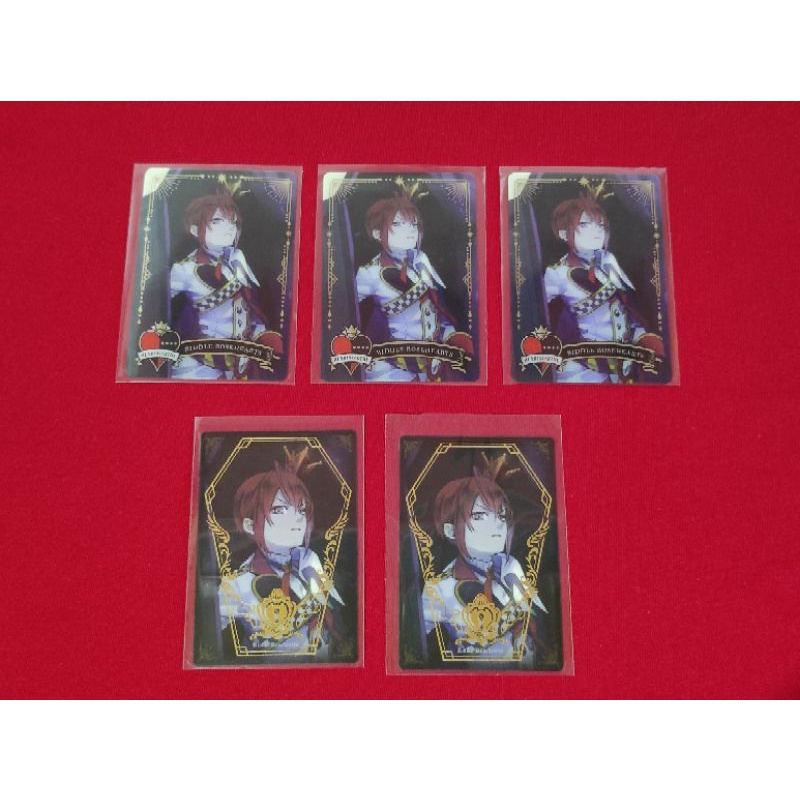 Twisted Wonderland Riddle Rosehearts Metal Card | Shopee Philippines