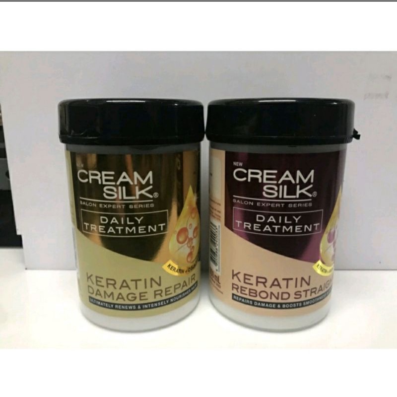Cream silk Daily Treatment Keratin Rebond Straight/Damage Repair 650ml