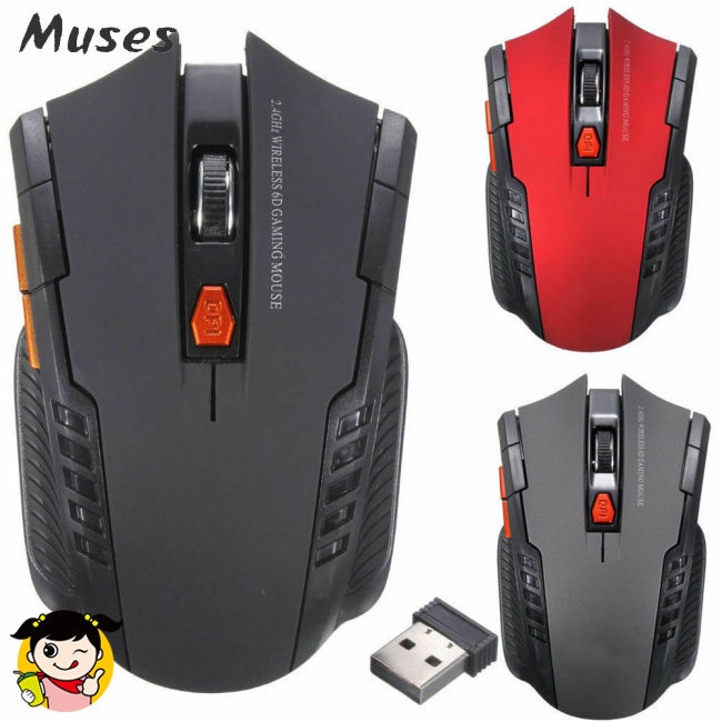 2.4Ghz Mini Wireless Optical Gaming Mouse Mice USB Receiver For PC Laptop JT 
