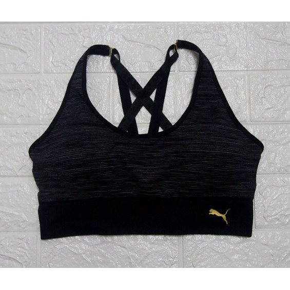 puma padded sports bra