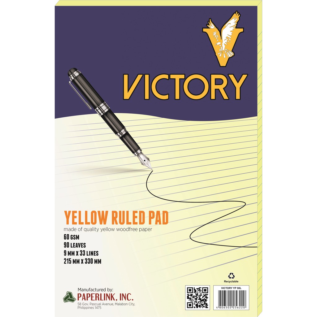 victory-yellow-ruled-pad-and-white-business-pad-sold-per-pad