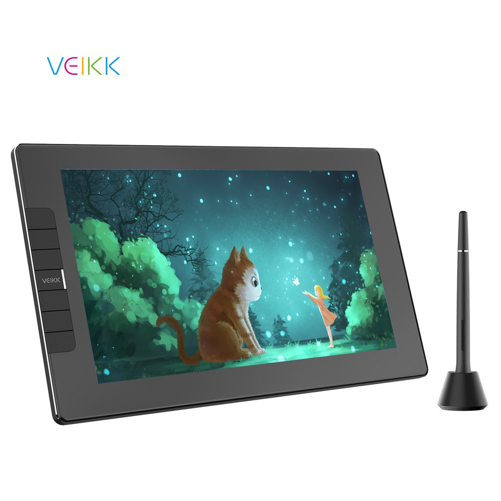 (VEIKK Official store) VEIKK VK1200 Pen display and Drawing tablet Graphic monitor Digital