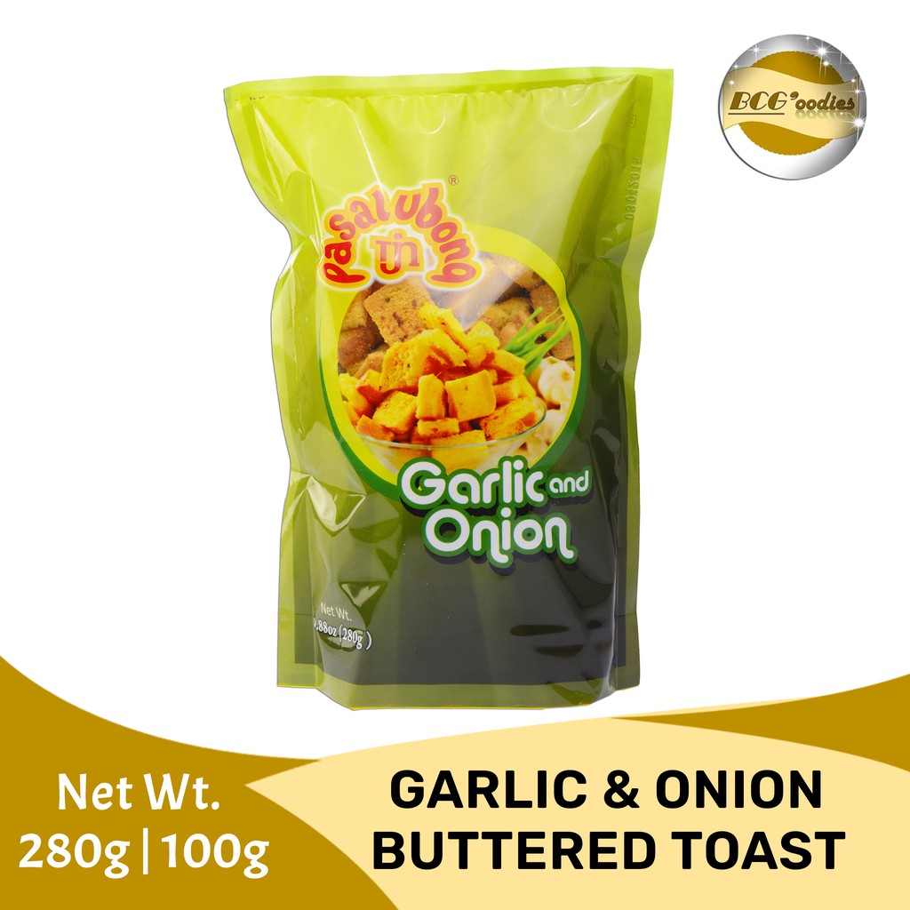 Tjn Pasalubong Garlic Onion Buttered Toast Snack Pack Shopee Philippines