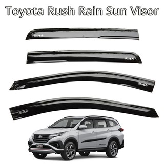 Toyota Rush 2018-2019 OEM Rain Guard Window Visor Black | Shopee ...