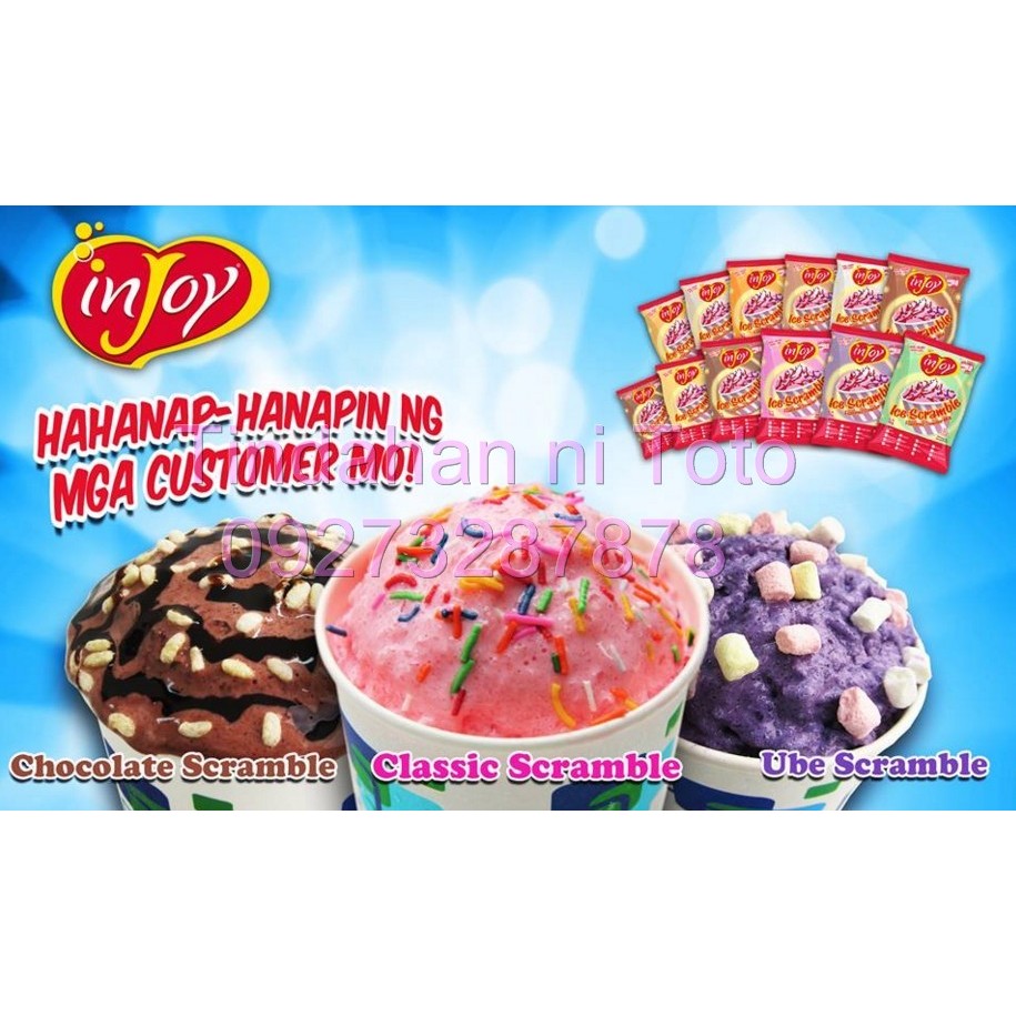 Injoy Ice Scramble Shopee Philippines