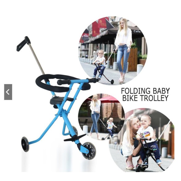 bike and stroller