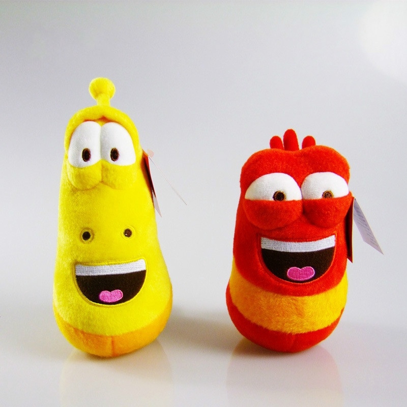 New Fashion Cute Cartoon Worm Larva Doll Children Kid Toy Accessories ...