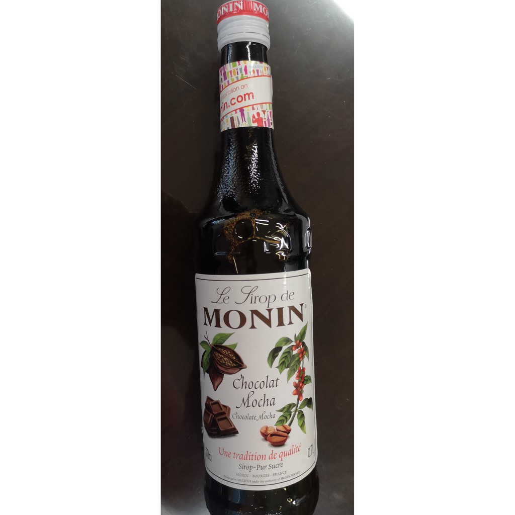 MONIN CHOCOLATE MOCHA SYRUP 700ML Shopee Philippines