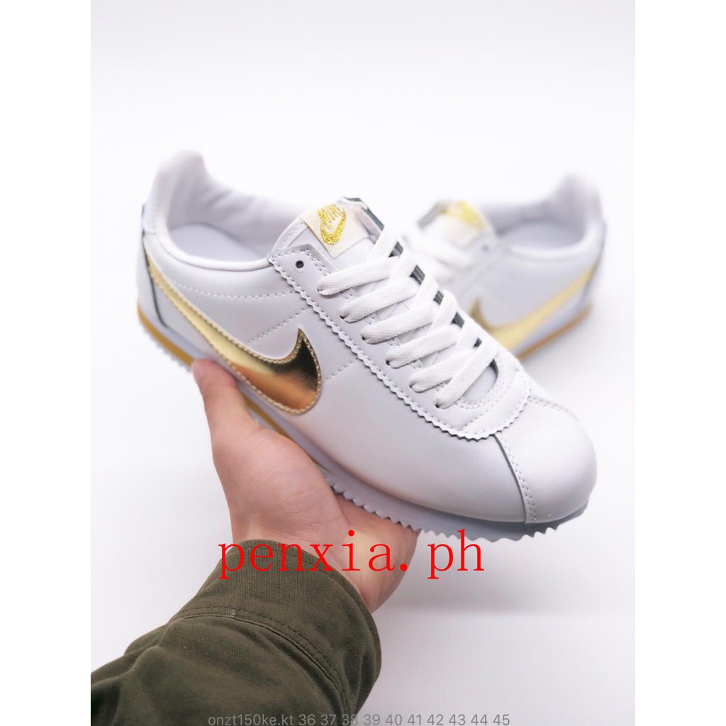 nike classic cortez nylon white