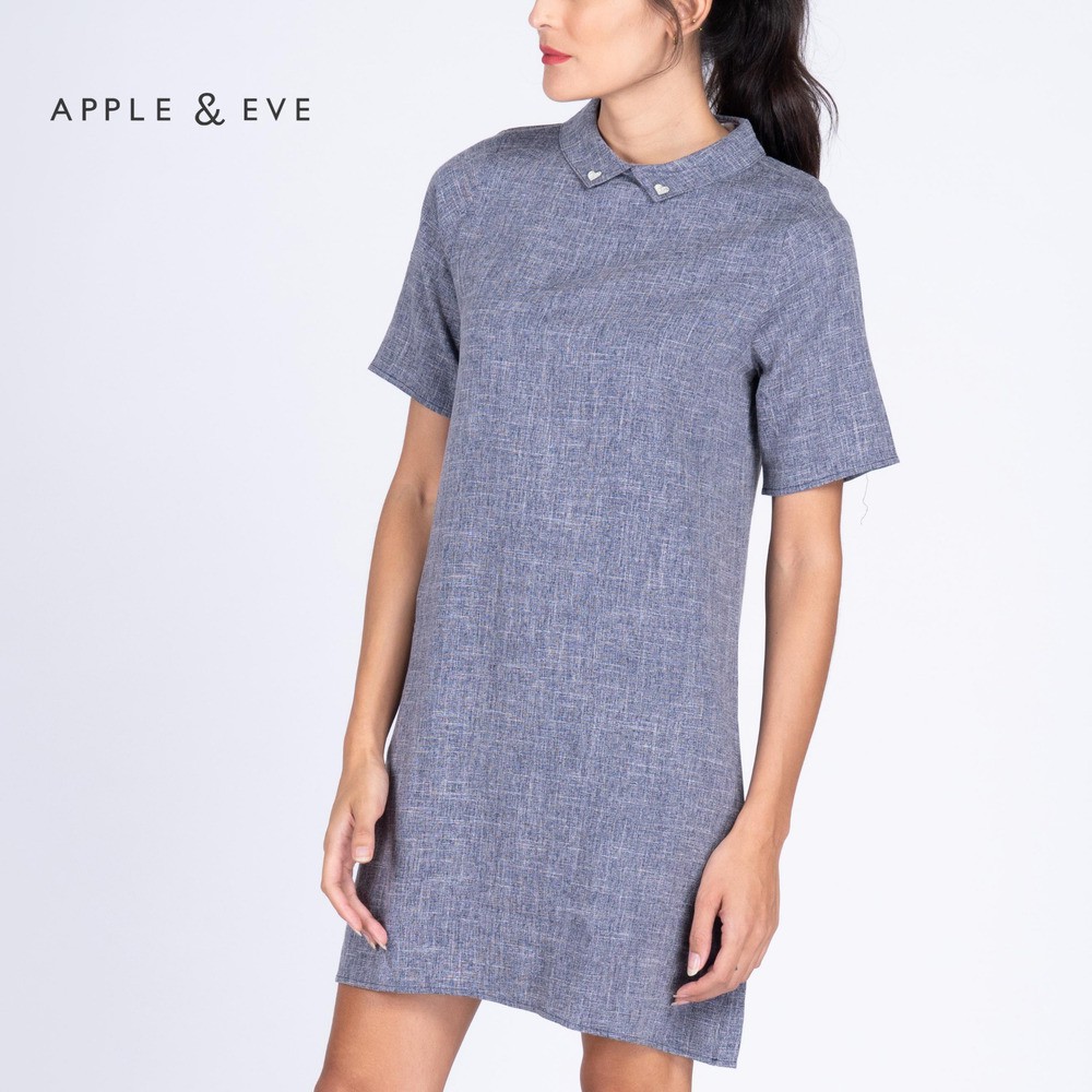 collared shift dress