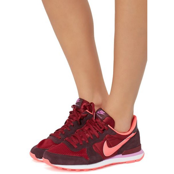 nike internationalist women burgundy