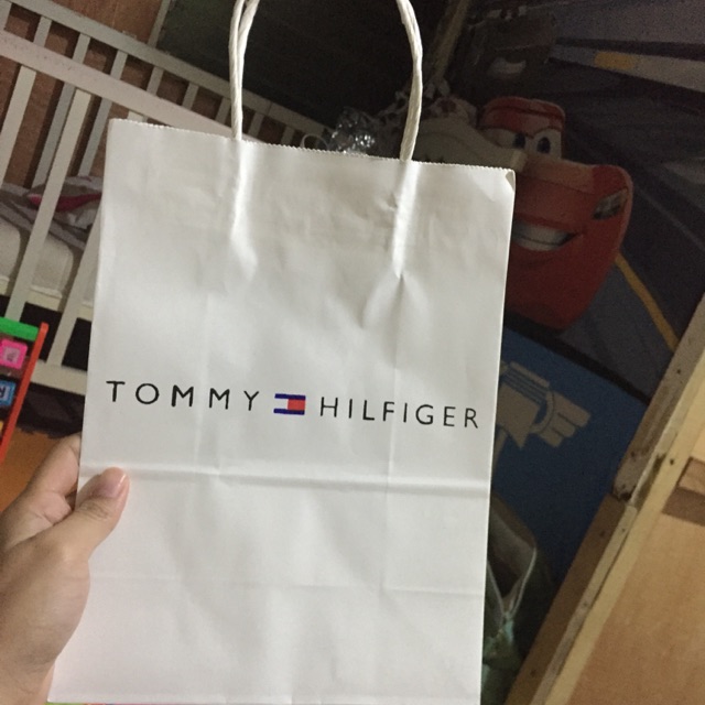 tommy hilfiger shopping paper bag