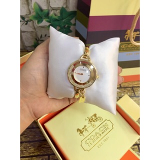 coach phoebe bangle watch