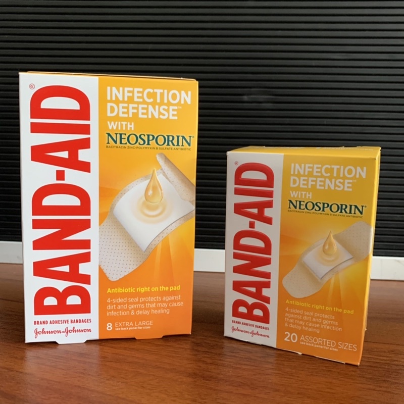 Band Aid Brand Infection Defense with Neosporin Bandages Shopee