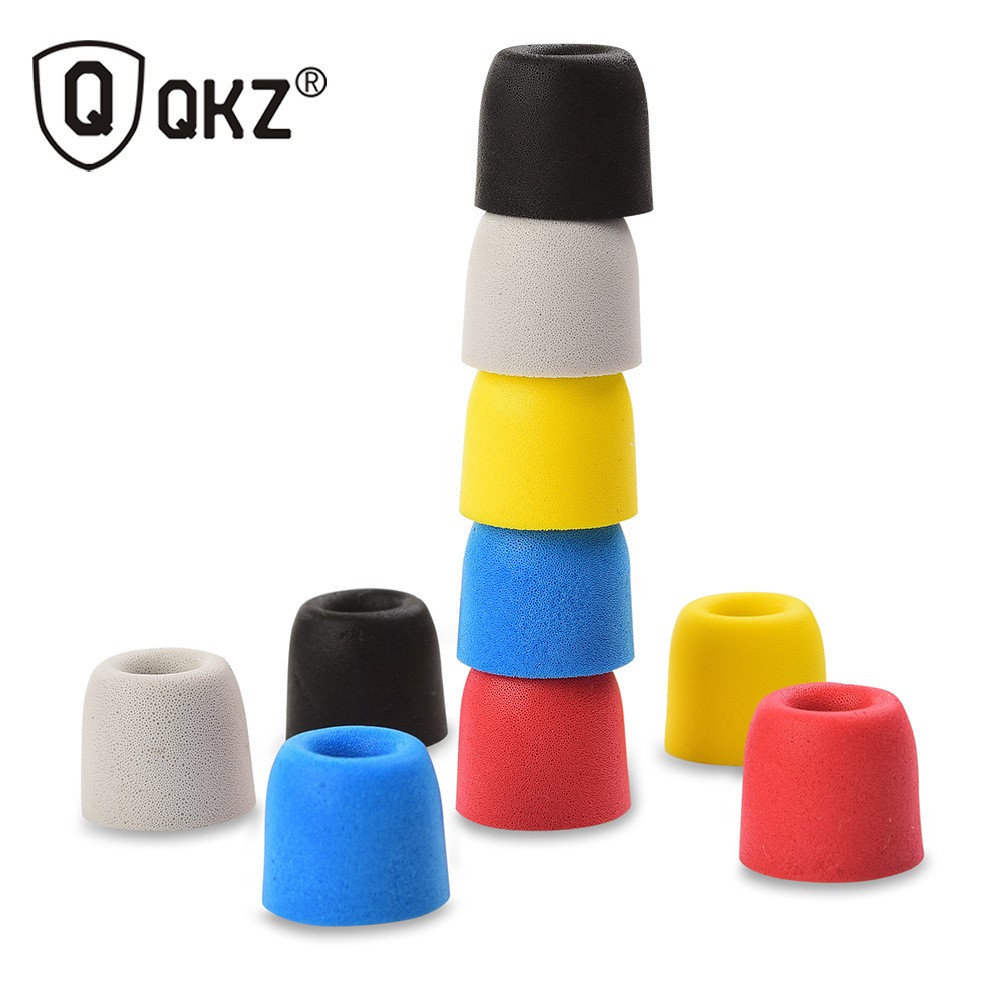 1Piece QKZ T400 Earphone Tips Memory Foam Noise Isolating Memory Foam