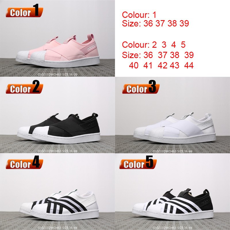 adidas superstar slip on 39