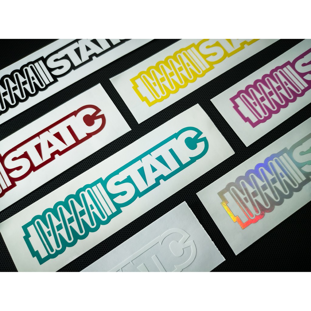 static JDM style sticker / cutout vinyl Shopee Philippines