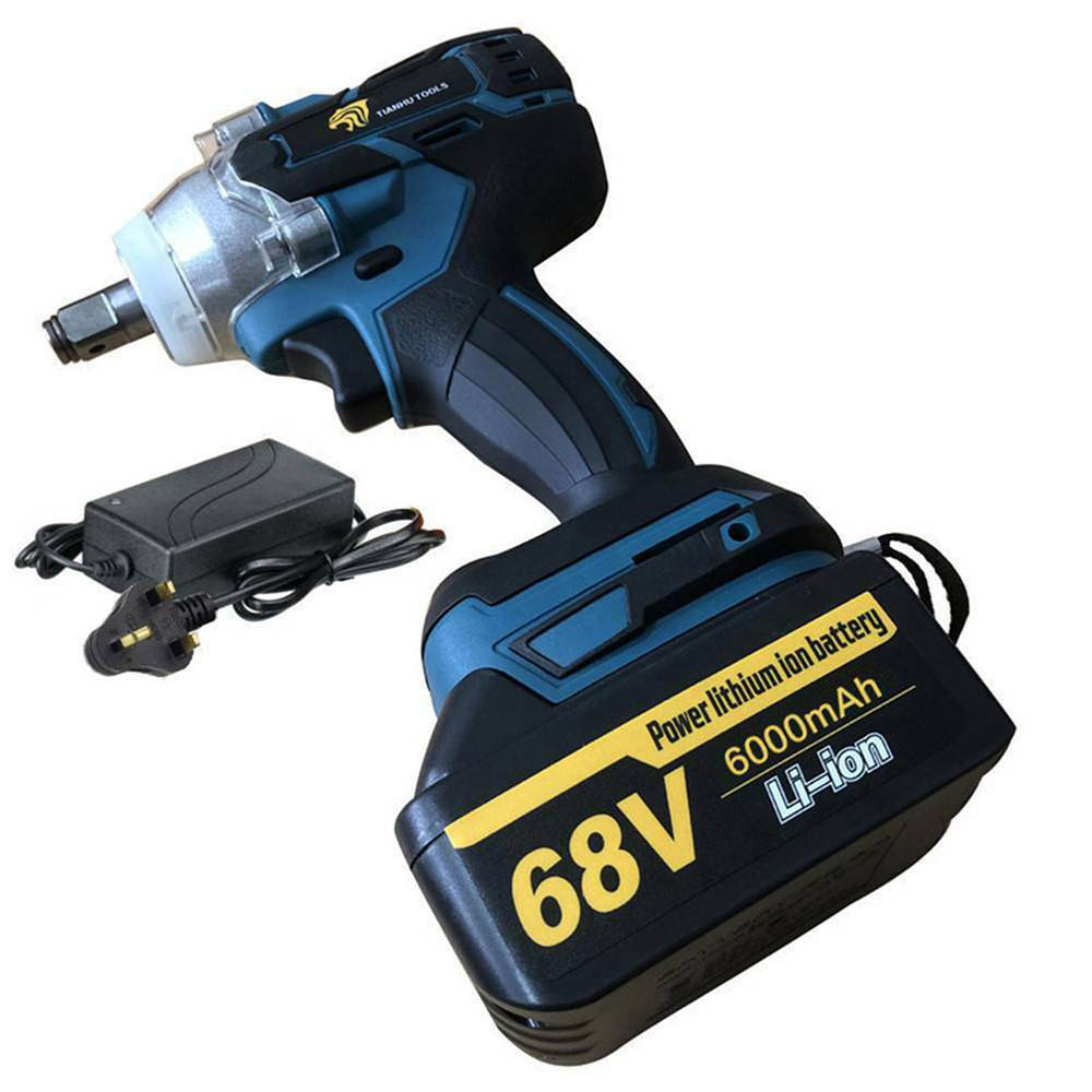 Heavy Duty 520Nm Cordless Impact Wrench Electric Impact Wrench Socket