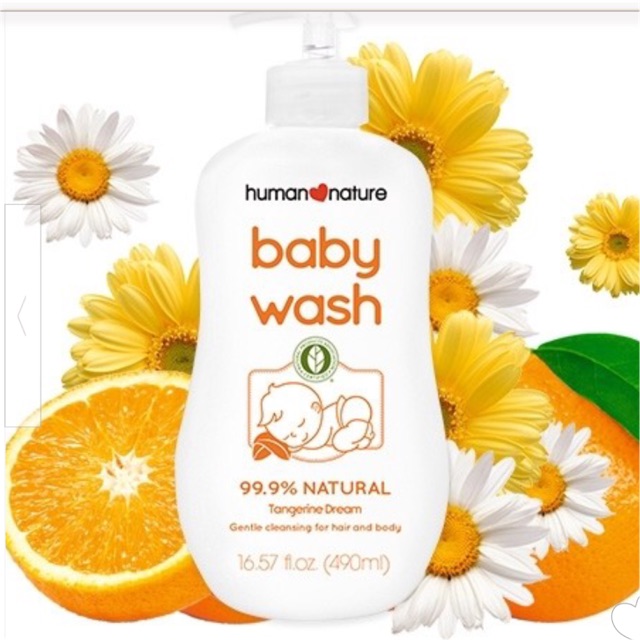human nature baby shampoo