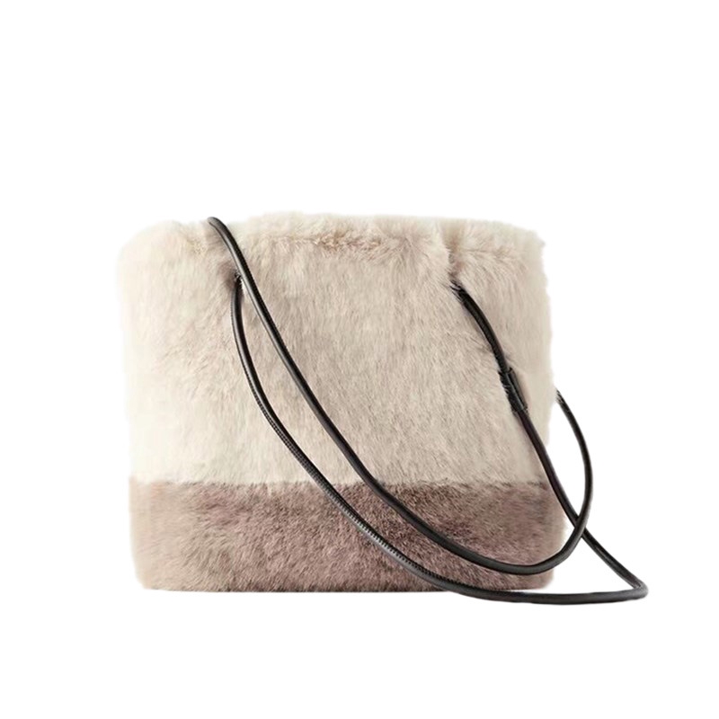 zara fur bag