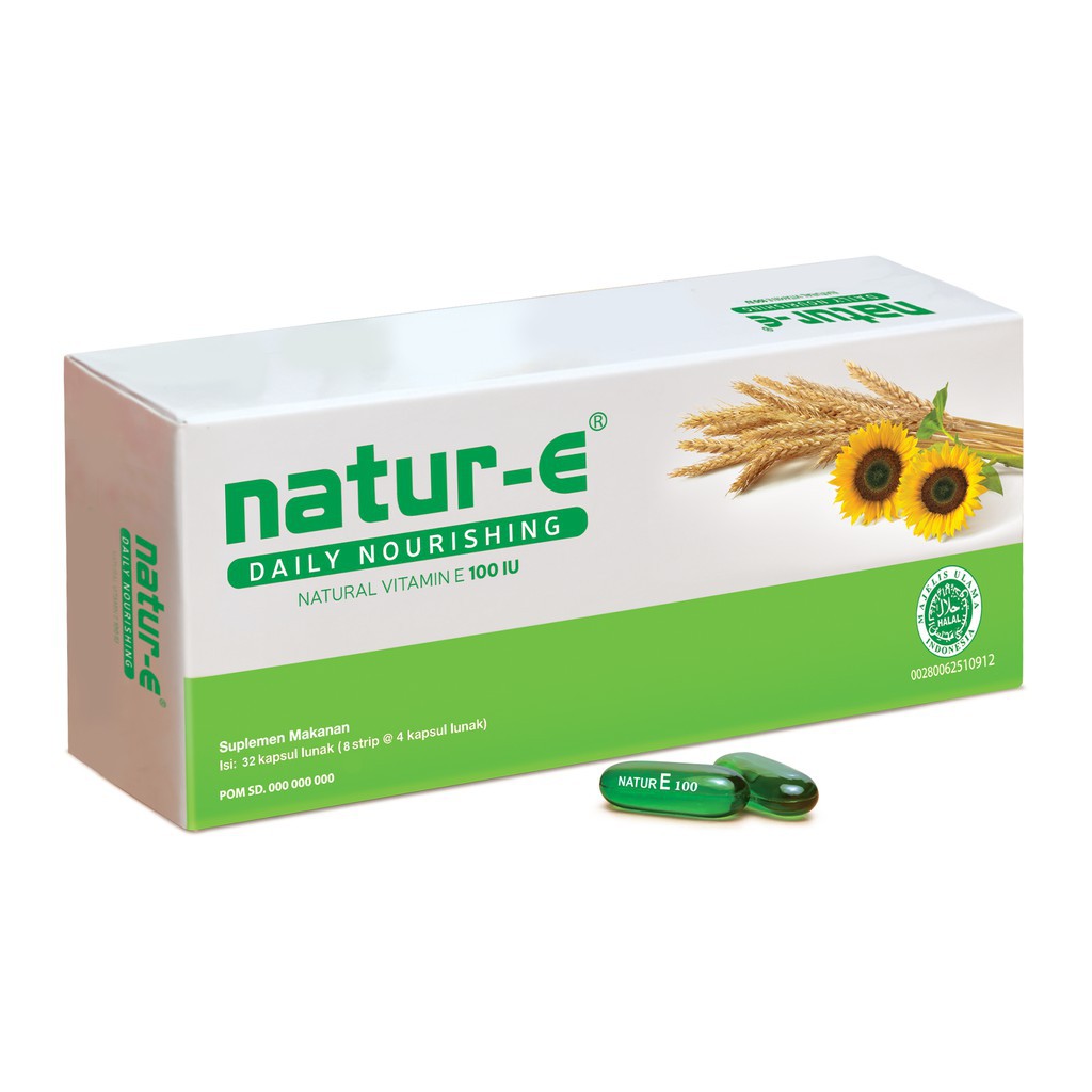 Natur E 100 Iu Soft Capsule 32 S Small Paack 100 Original Shopee Philippines