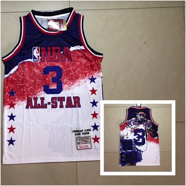 allen iverson all star jersey