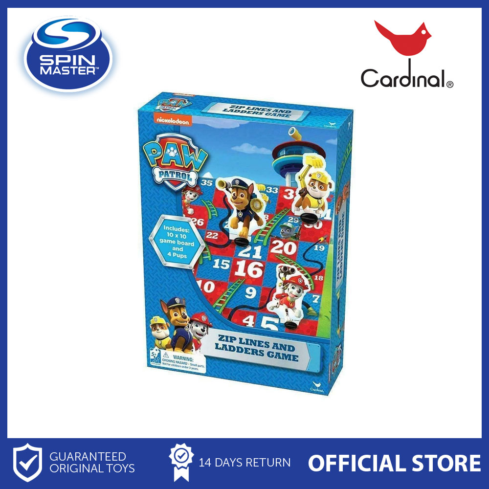 Cardinal Games Paw Patrol Sea Patrol Zip And Ladder Game Shopee Philippines