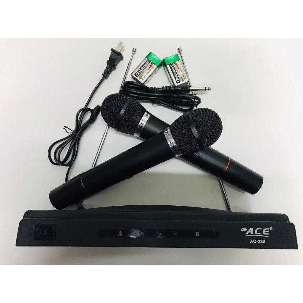 ACE Wireless Microphone *AC388 Shopee Philippines