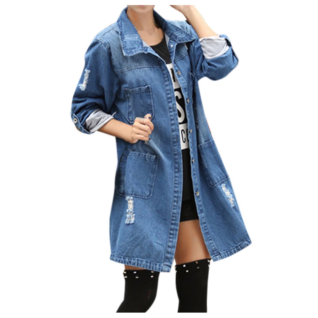 jeans coats for ladies