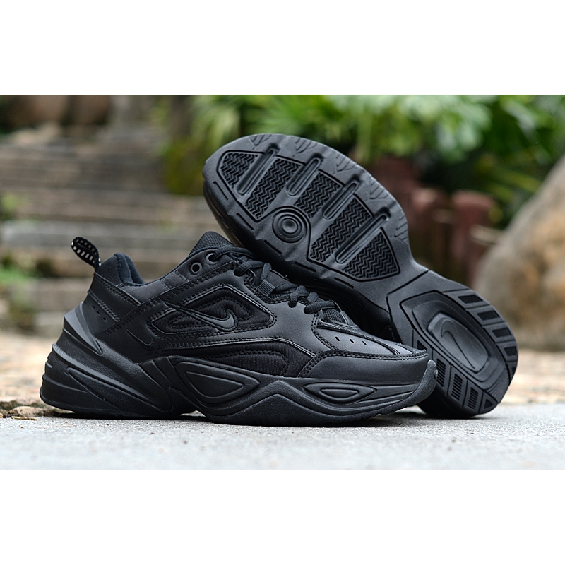 nike m2k tekno triple black