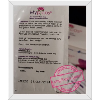 Mypicos ORIGINAL PCOS Myo-inositol + Folic Acid Dietary Supplement ...