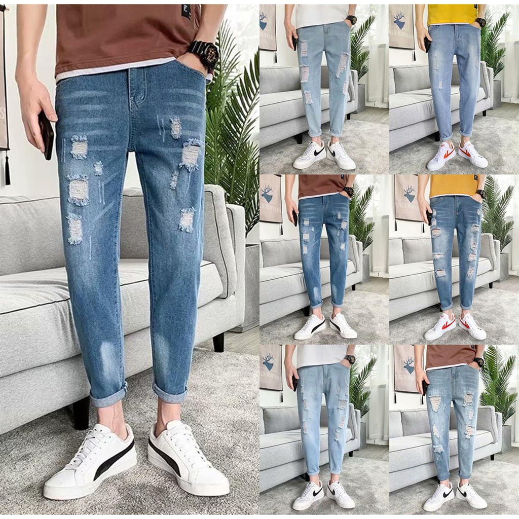 cheap ripped jeans mens