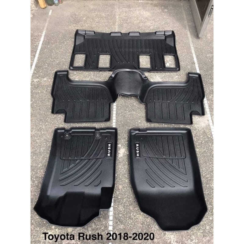 toyota rush deep dish matting