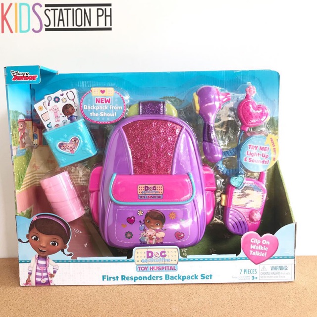 doc mcstuffins backpack