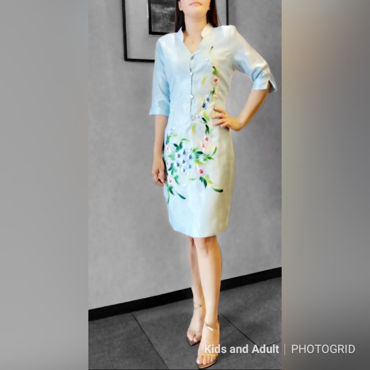 barong dress for ladies