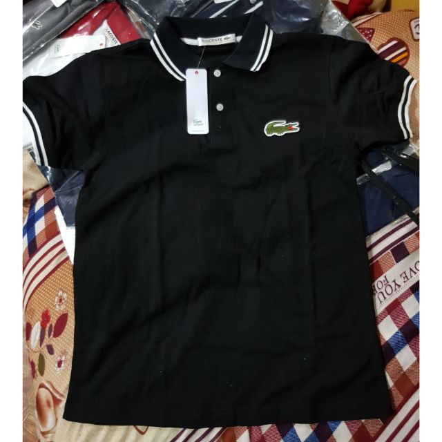 polo lacoste big croc