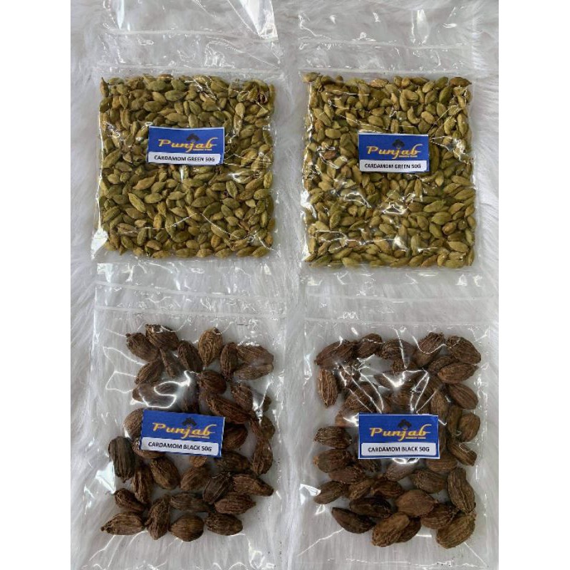 Cardamom Green / Black 50g | Shopee Philippines