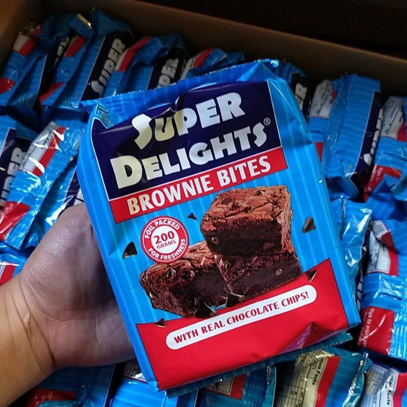 [Lowest Price] Super Delights Brownies, 200g Shopee Philippines