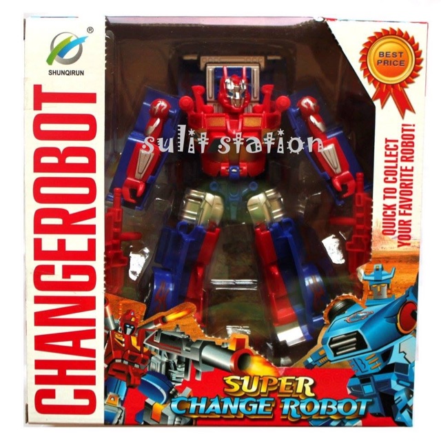 optimus prime robot toy