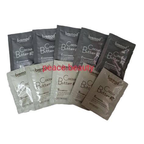 Bremod Cocoa Butter Shampoo And Conditioner Sachet Set (please Read ...