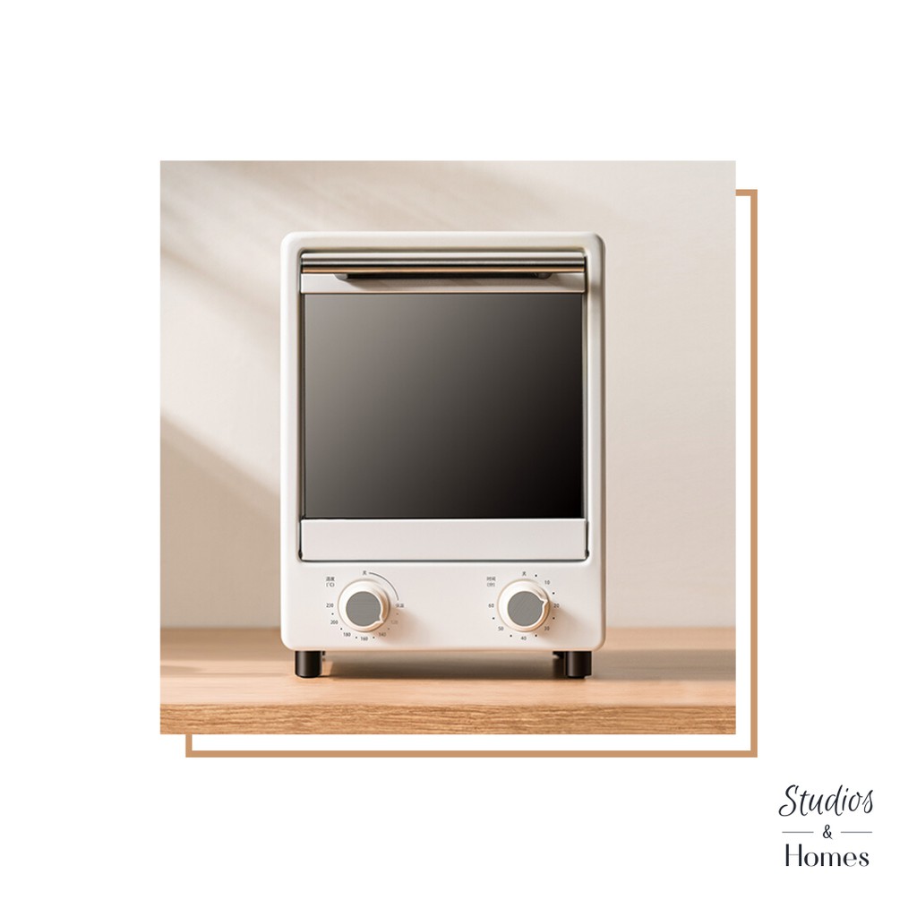 Minimalist Japanese Style Branded Mini Electric Baking Oven Shopee