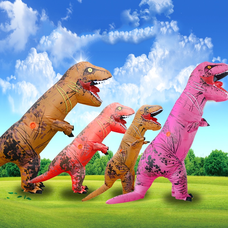 Inflatable Costume Adult Inflatable Velociraptor Costume Halloween