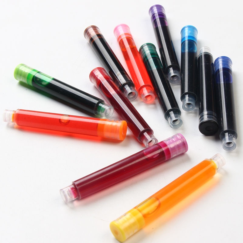 Fountain Pen Ink Replaceable Ink Sac Cartridge Smooth Writing Office Stationery