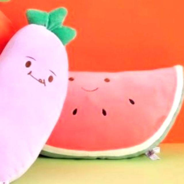 miniso watermelon plush